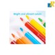 Deli Colour Kids 12 Jumbo Colour Pencils With Sharpener Item No.C00600