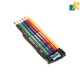 Deli Colour Kids 6 Jumbo Colour Pencils With Sharpener Item No.C00660