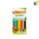 Deli Jungoo 12 Colored Pencil, 3.0 mm Lead Item No.C121-12