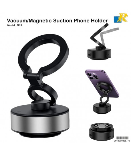 N13 Electric Magnetic Phone Holder / 360° Rotatable Dashboard Mount / Universal Car Mobile Stand