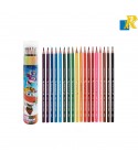 Deli Super Wings 18 Colored Pencils With Sharpener Item No.C00817