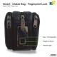 G901 Smart PU Leather Travel Bag / Fingerprint Lock / Triple Zipper / Large Capacity / Stylish Men’s Luggage