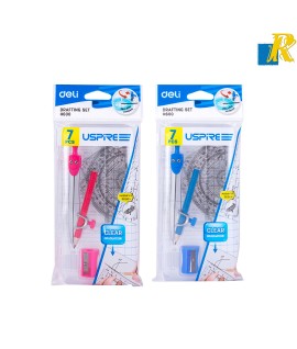 Deli Uspire Math’s Drafting Set Pack 7 pcs Item No. H600