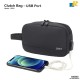G903 Clutch Bag / Travel Storage Bag / USB Port Organizer / Water Resistant Travel in Style