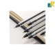 Deli Ball Point Pen 1.0mm Black Pack Of 50 Pens Item No. Q4-BK