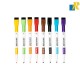 Deli Easy to Write Easy to Erase Multi Use Dry Erase 1.3mm Marking Pen 8 Pcs Item No.S514
