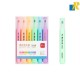 Deli 6 Pcs Highlighter 6 Colors Chisel Tip 1-4mm Item No.S605