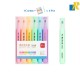 Deli 6 Pcs Highlighter 6 Colors Chisel Tip 1-4mm Item No.S605