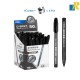 Deli Every Black Ink Ballpoint Pen 50-Piece Set, 1.0 mm Tip Size Item No.Q19-BK