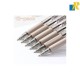 Deli Xtream Ballpoint Pen 0.7mm Black Ink Transparent Barrel Item No.Q02320
