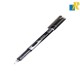 Deli Think 0.5mm Roller Pen Blue/Black 12 pcs Item No.Q300-BL / Q300-BK