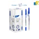 Deli P1-Classic Ball-Point Pen 0.7mm, Black / Blue Item No.Q6-BL/Q6-BK