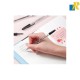 Deli P1-Classic Ball-Point Pen 0.7mm, Black / Blue Item No.Q6-BL/Q6-BK