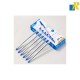 Deli Q1 Ball Point Pen 0.7mm 12pcs, Black / Blue Item No.Q1-BK / Q1-BL
