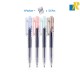Deli Press Straight Liquid Gel Pen 0.5mm bullet black Item No.SF999-A