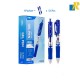 Deli Gel Pen 0.5mm Blue Bullet Tip Item No.Q10430