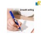 Deli Gel Pen 0.5mm Blue Bullet Tip Item No.Q10430