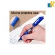 Deli Gel Pen 0.5mm Blue Bullet Tip Item No.Q10430