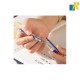 Deli Every 0.5mm Gel Pen 12pcs,Blue Item No.G65-BL