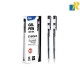 Deli Every 0.5mm Gel Pen 12pcs,Black Item No.G65-BK