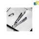 Deli Every 0.5mm Gel Pen 12pcs,Black Item No.G65-BK