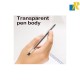 Deli Ball Point Pen 1.0mm Tip 12 Pcs Black / Blue Item No.Q3-BK / Q3-BL
