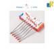 Deli Ball Point Pen 1.0mm Tip 12 Pcs Black / Blue Item No.Q3-BK / Q3-BL