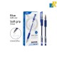 Deli Gel Pen 0.5MM 12 Pcs Blue Item No.6600S