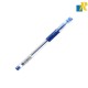 Deli Gel Pen 0.5MM 12 Pcs Blue Item No.6600S