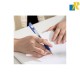 Deli Gel Pen 0.5MM 12 Pcs Blue Item No.6600S