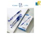 Deli Gel Pen 0.5MM 12 Pcs Blue Item No.6600S