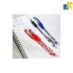 Deli Gel Pen 0.5MM  Black / Red Item No.6600S