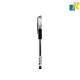 Deli Gel Pen 0.5MM  Black / Red Item No.6600S