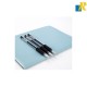 Deli Gel Pen 0.5MM  Black / Red Item No.6600S