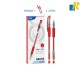 Deli Gel Pen 0.5MM  Black / Red Item No.6600S