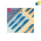 Deli ARRIX Ballpoint Pen 0.7mm Box of 12 , Blue Item No.Q17-BL