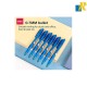 Deli ARRIX Ballpoint Pen 0.7mm Box of 12 , Blue Item No.Q17-BL