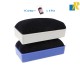 Deli White/Black Board Eraser With Magnet Assorted Colors Item No.7837
