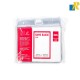 Deli Start Name Badge Card Holders with Clips 90x54mm 50 PCS/Box Item No.5752