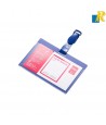 Deli Start Name Badge Card Holders with Clips 90x54mm 50 PCS/Box Item No.5742