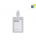 Deli Silicone ID/IC Holder Grey Item No.8317