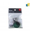 Deli Retractable Easy Buckle  ID Card Lanyard Rope Metal Clip Buckle Black Item No.8309
