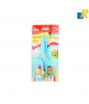 Deli Bumpees Plastic Scissors, Multicolor Item No.D60402