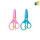 Deli Bumpees Plastic Scissors, Multicolor Item No.D60402