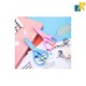 Deli Bumpees Plastic Scissors, Multicolor Item No.D60402