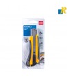 Deli Large Cutter SK2 Blade Yellow Plastic Handle Item No.2064