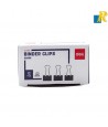 Deli Clasic Binder Clips,Black 15mm,12 Pcs Item No.38566