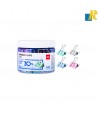 Deli Effortless Binder Clip Size 19mm 40 Pcs,4 Colors Item No.8555S
