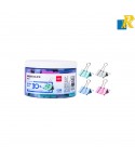 Deli Effortless Metal Binder Clip 32mm assorted packaging 24 pcs,4 Colors Item No.8553S
