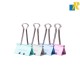 Deli Metal Binder Clip 32mm assorted packaging 24 pcs,4 Colors Item No.8553S